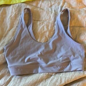 Free people movement Win Win Scoop Neck Sports Bra medium lavender